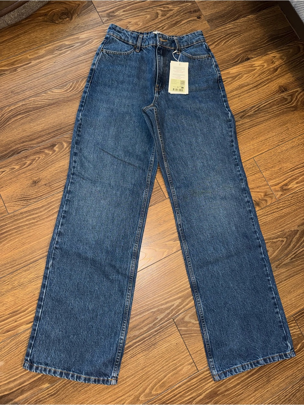 Women’s Blue Wide Leg Jeans - Classic Denim